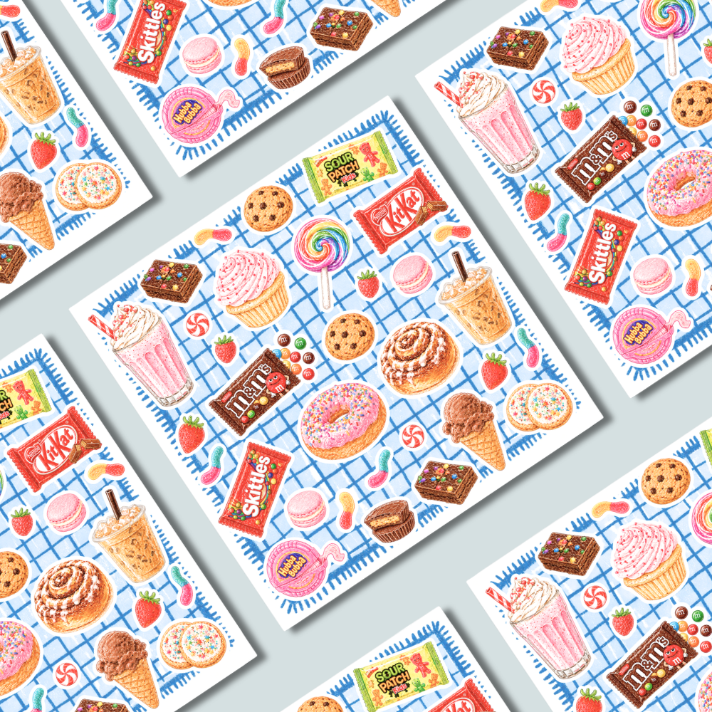 Treats - Sticker Sheet