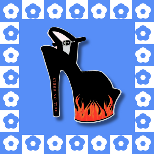 Hell on Heels - Sticker