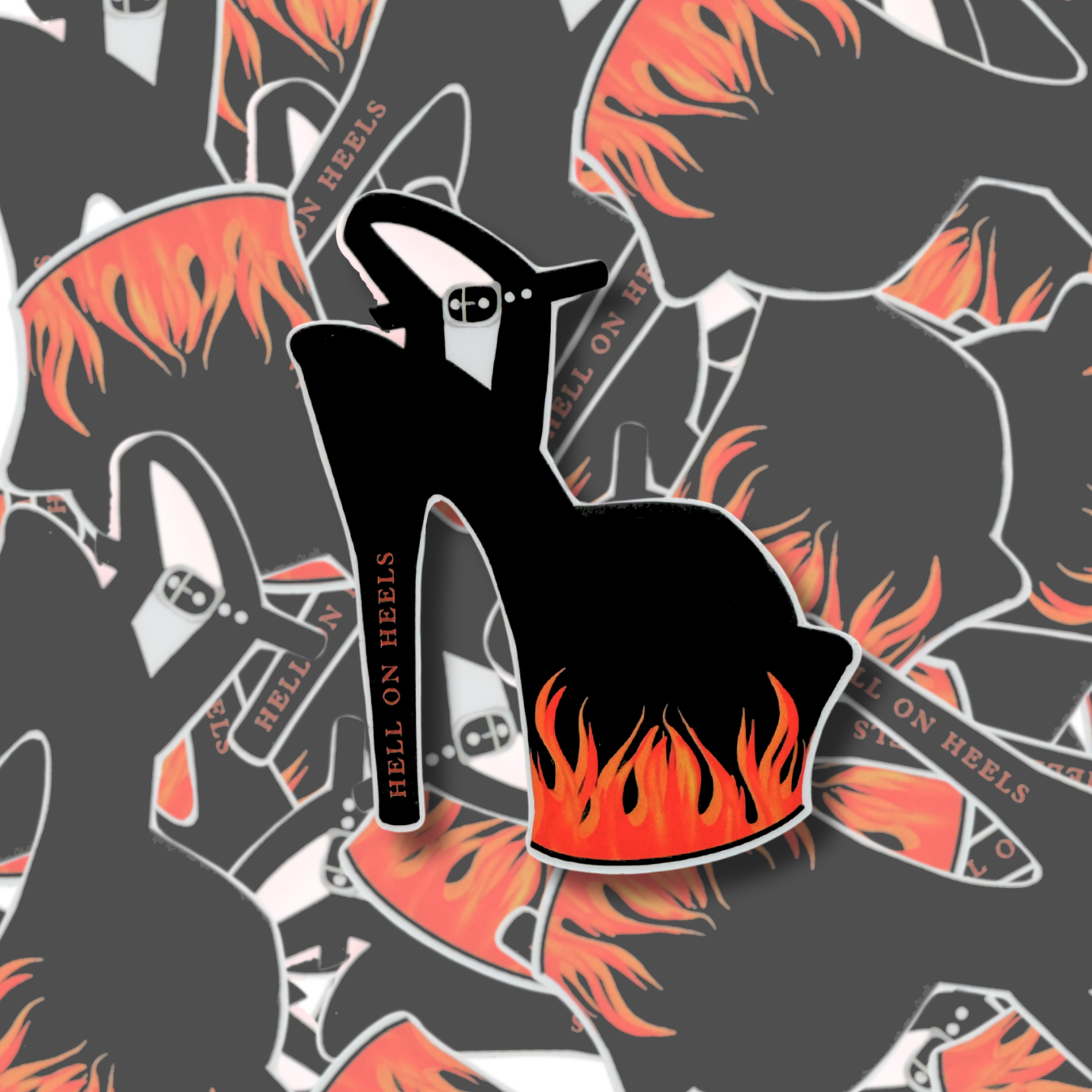 Hell on Heels - Sticker