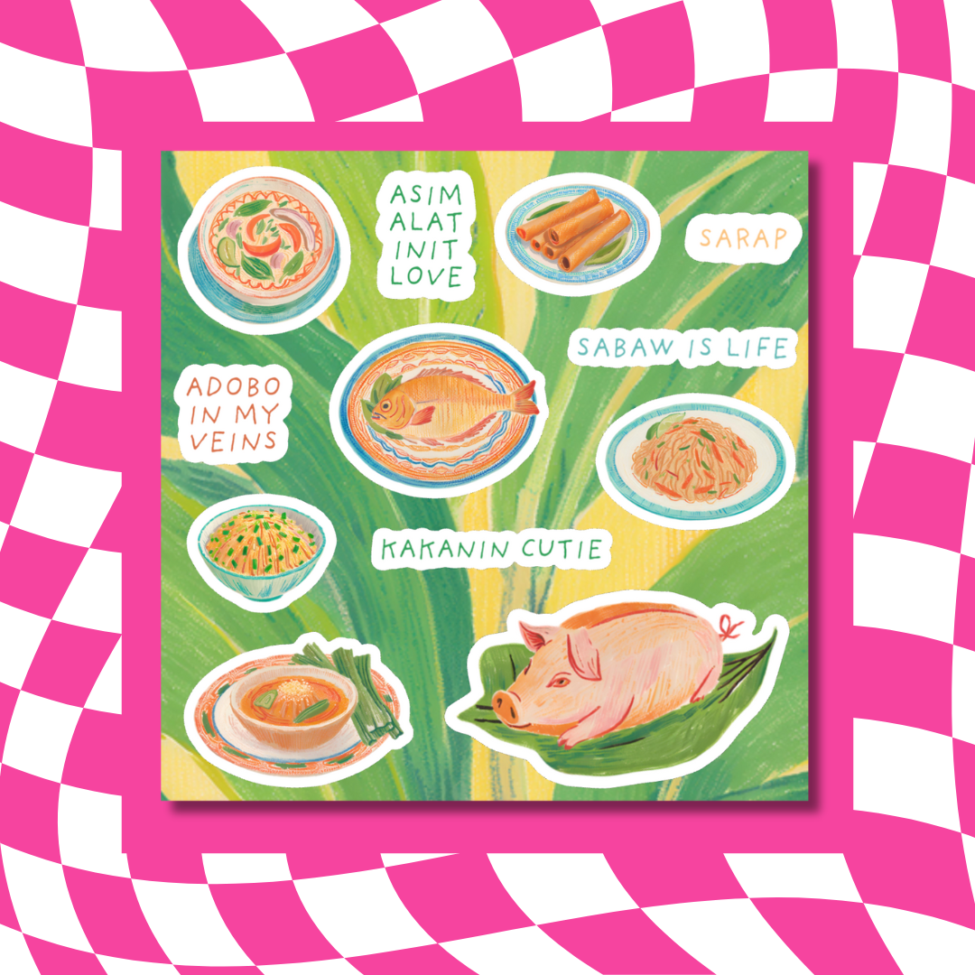 Filipino Food - Sticker Sheet