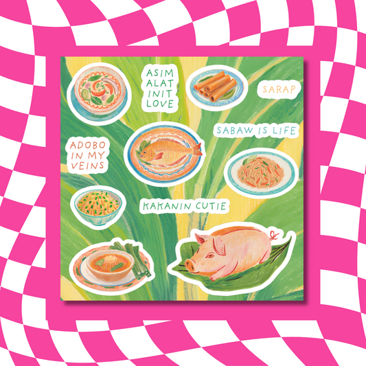 Filipino Food - Sticker Sheet