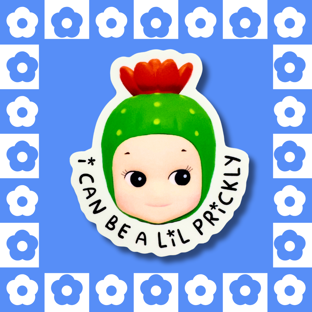 Prickly Angel - Sticker