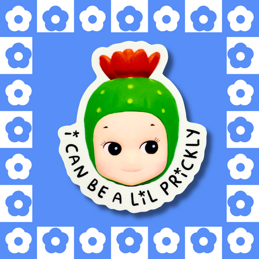 Prickly Angel - Sticker