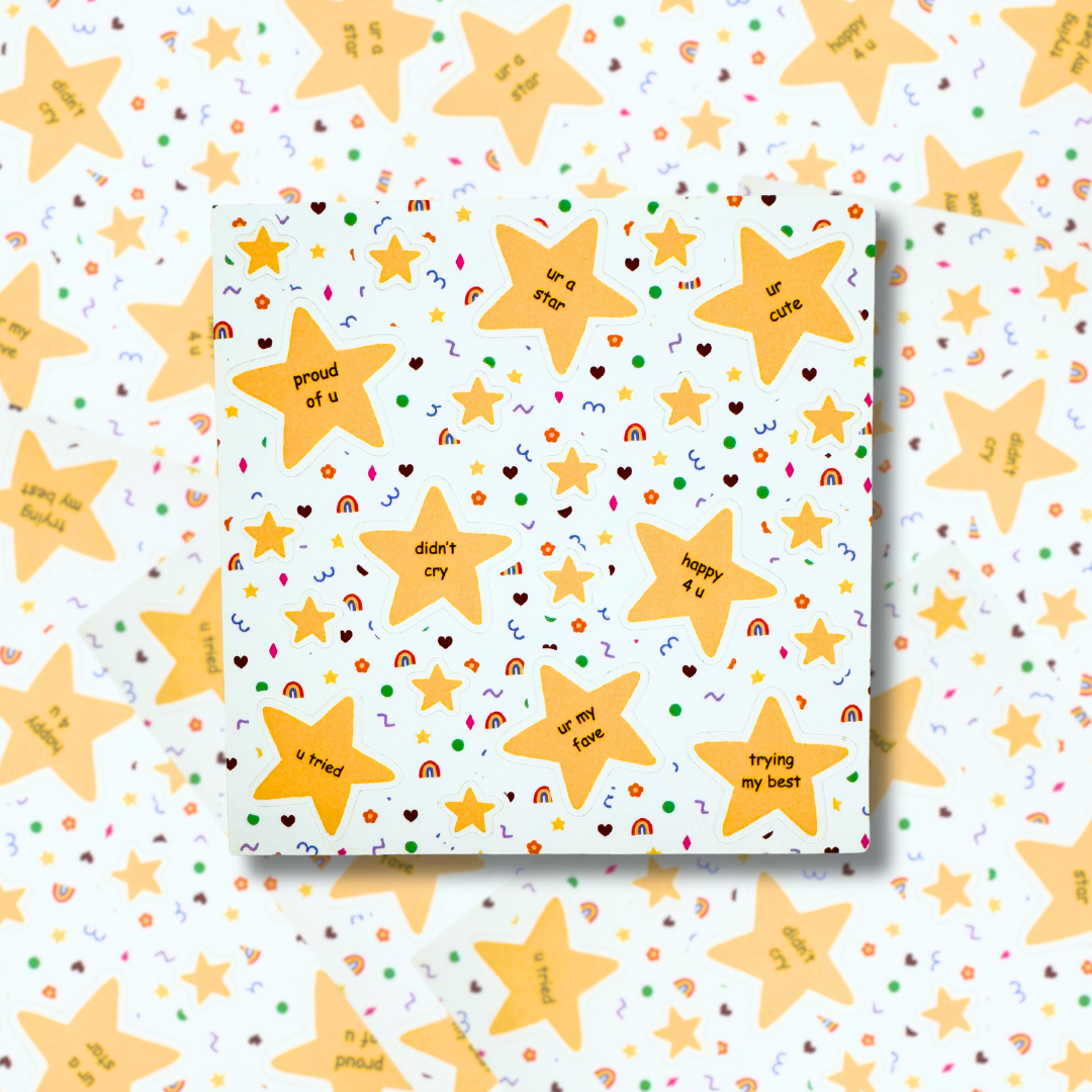 Gold Stars - Sticker