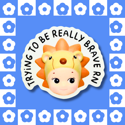 Brave - Sticker