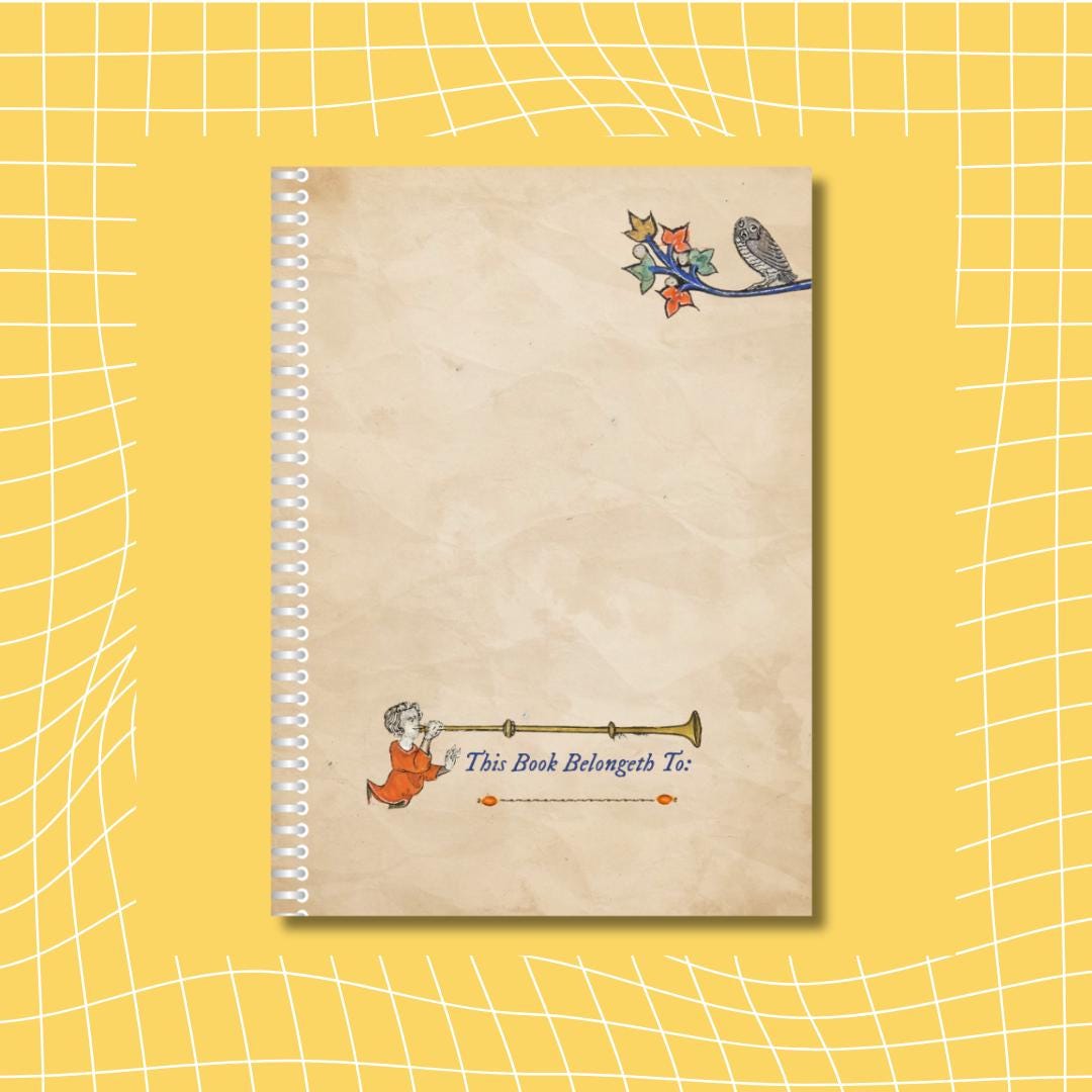 Compendium of Small Delights – A6 Reusable Sticker Book