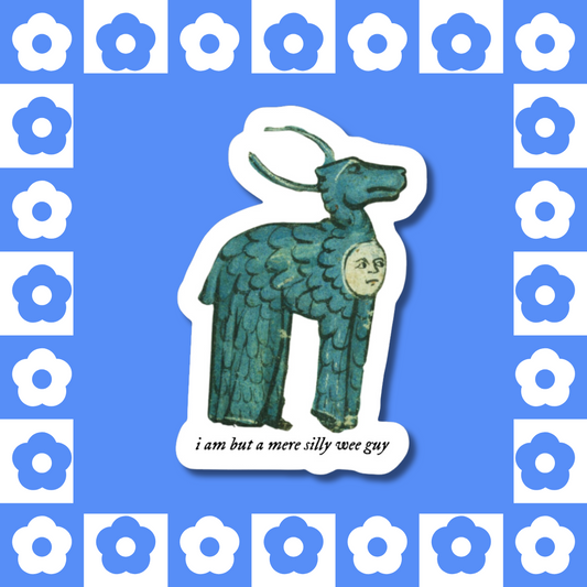 silly wee guy - Sticker