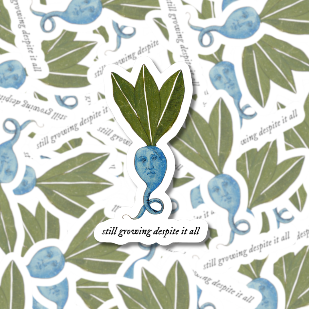 growing - Sticker