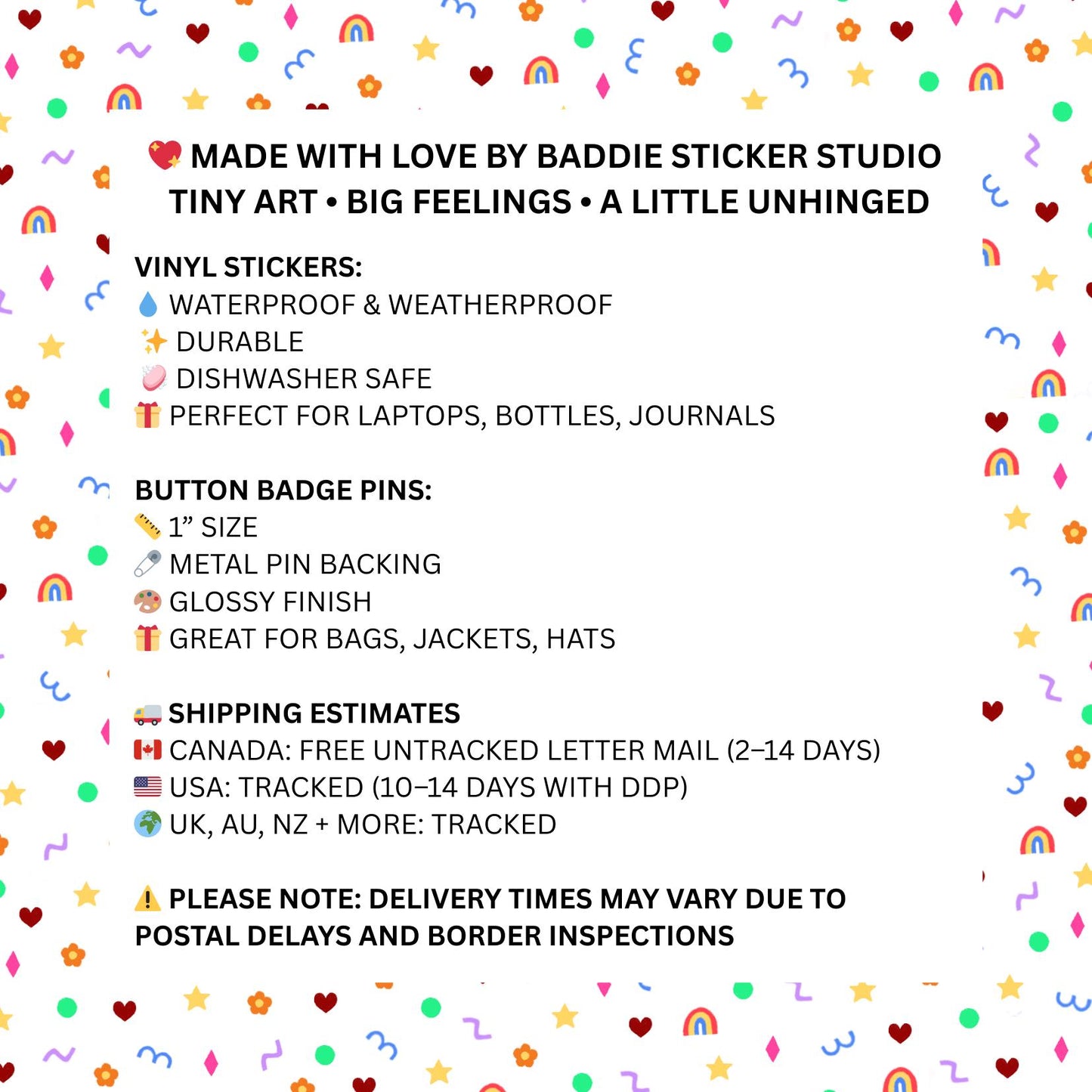 Proof I Am Good at Finding Joy in the Small Things – A6 Resusable Sticker Book