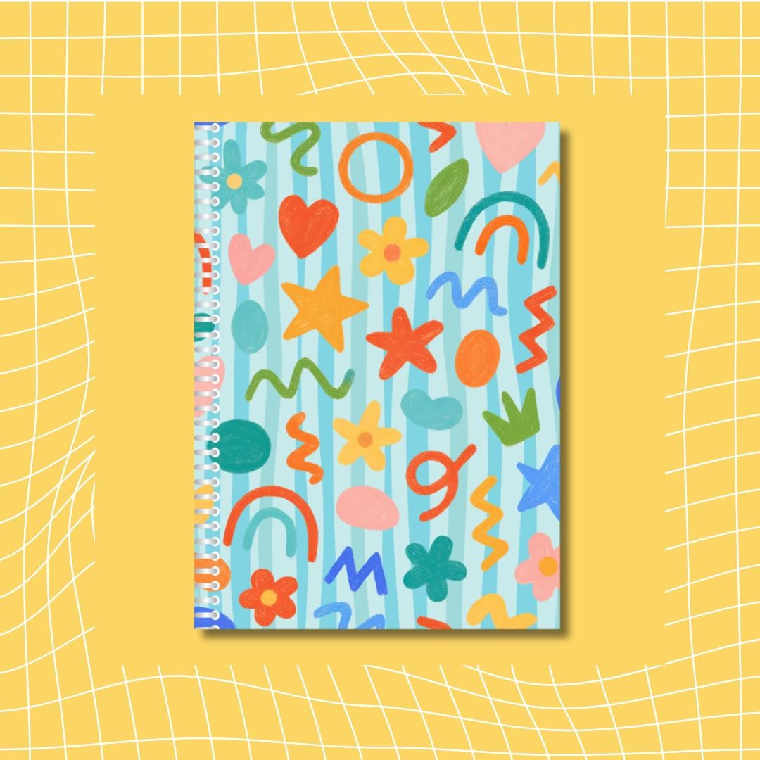 Things I Love Very Seriously (AKA My Stickers) – A6 Reusable Sticker Book