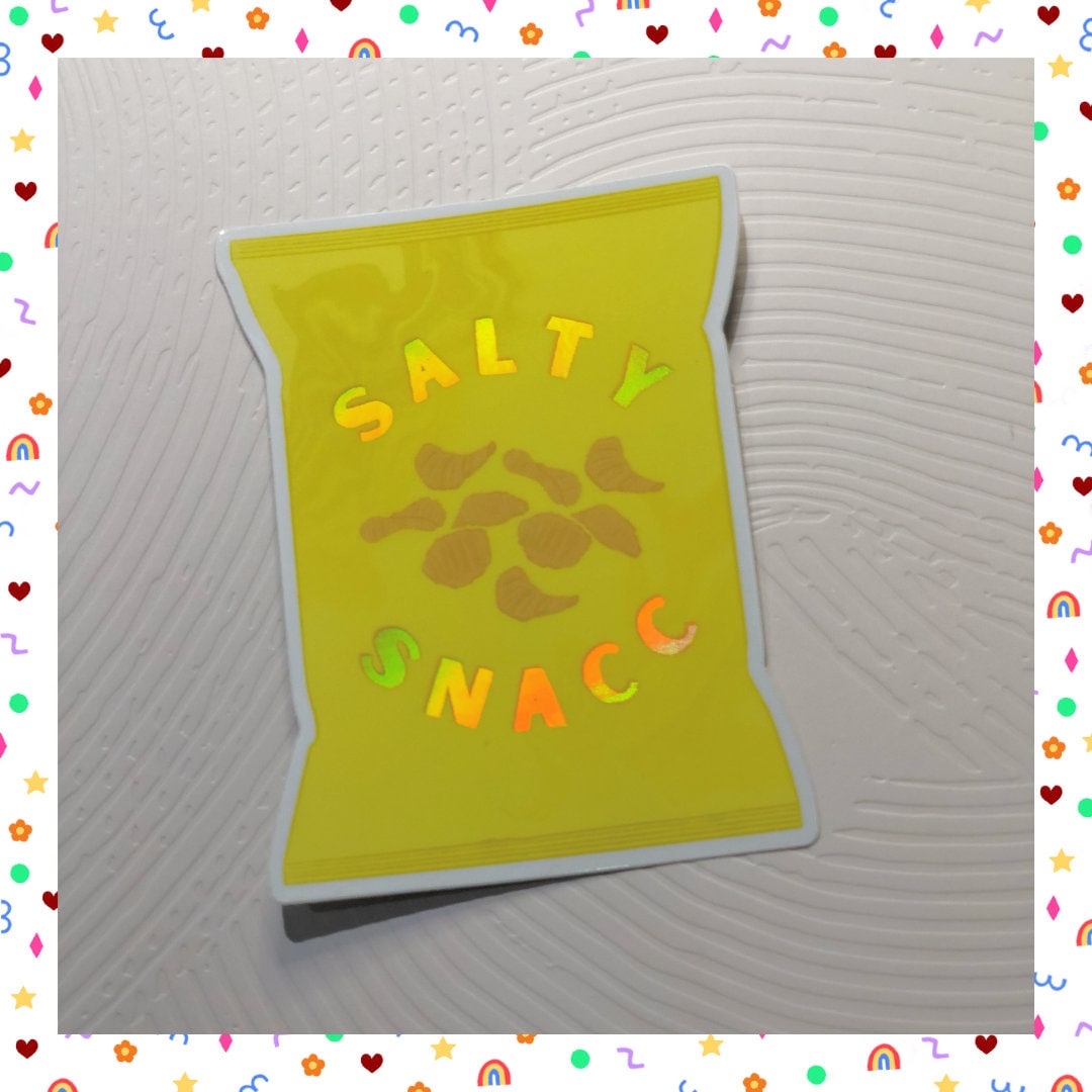 Salty Snacc - Sticker