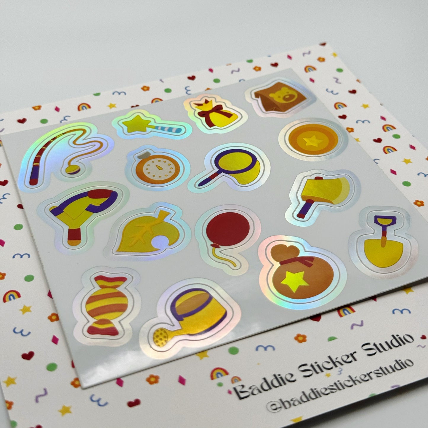 Golden Tools Sticker Sheet