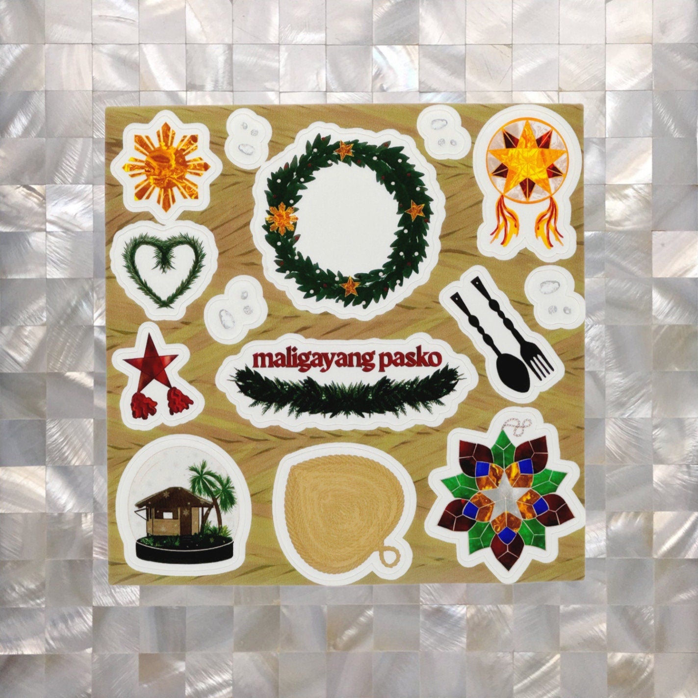 Filipino Christmas - Sticker Sheet