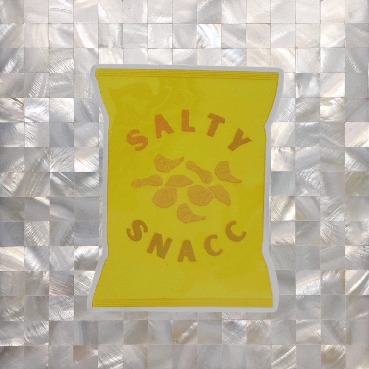 Salty Snacc - Sticker