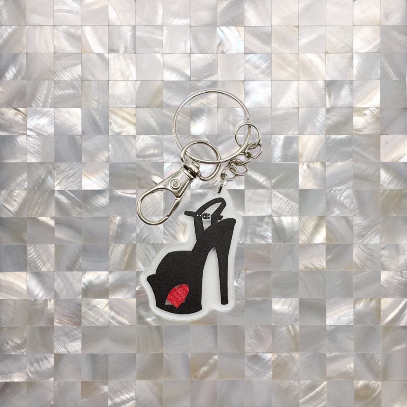 I <3 Pole Dancing - Keychain