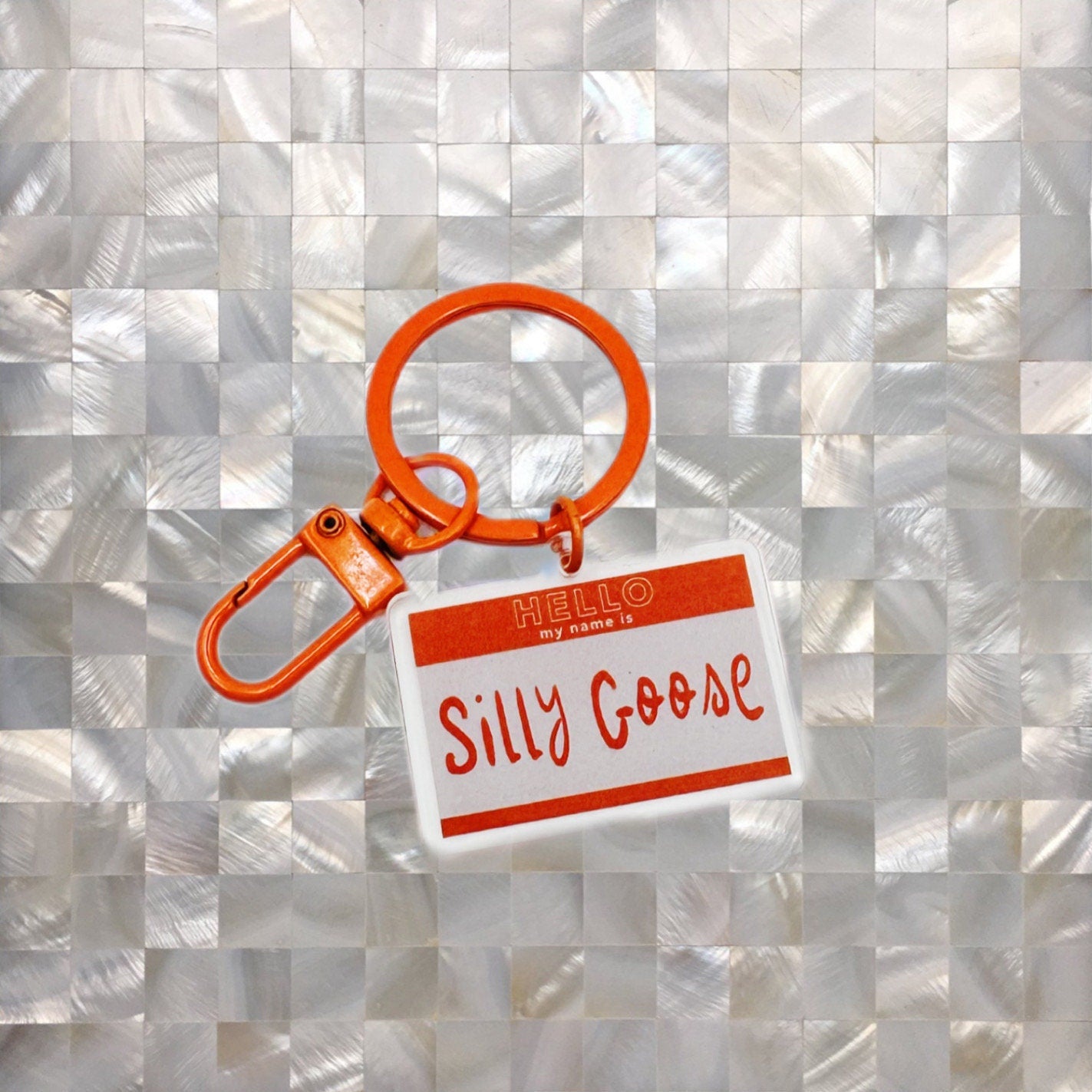 Silly Goose - Keychain