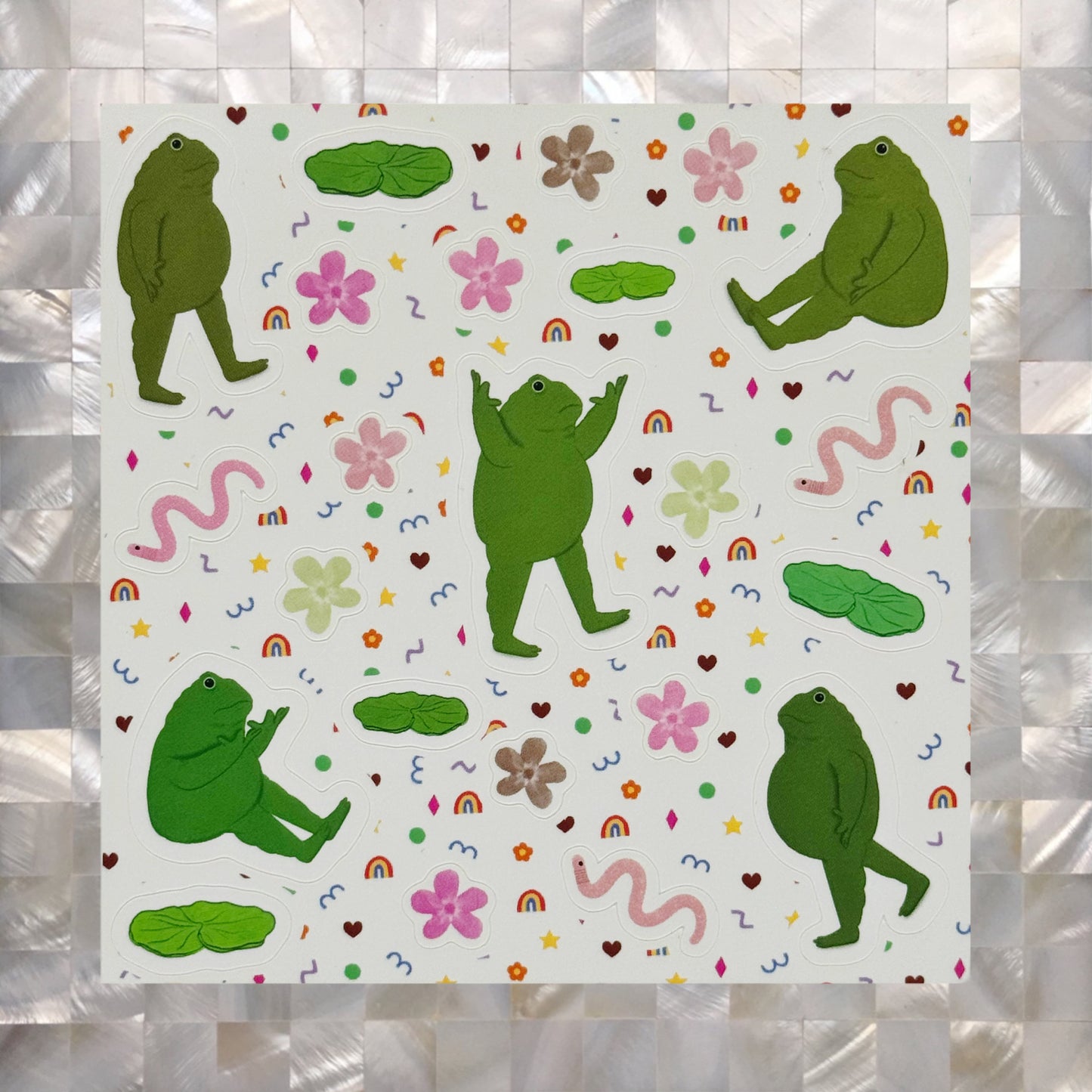 Frog Friends - Sticker Sheet