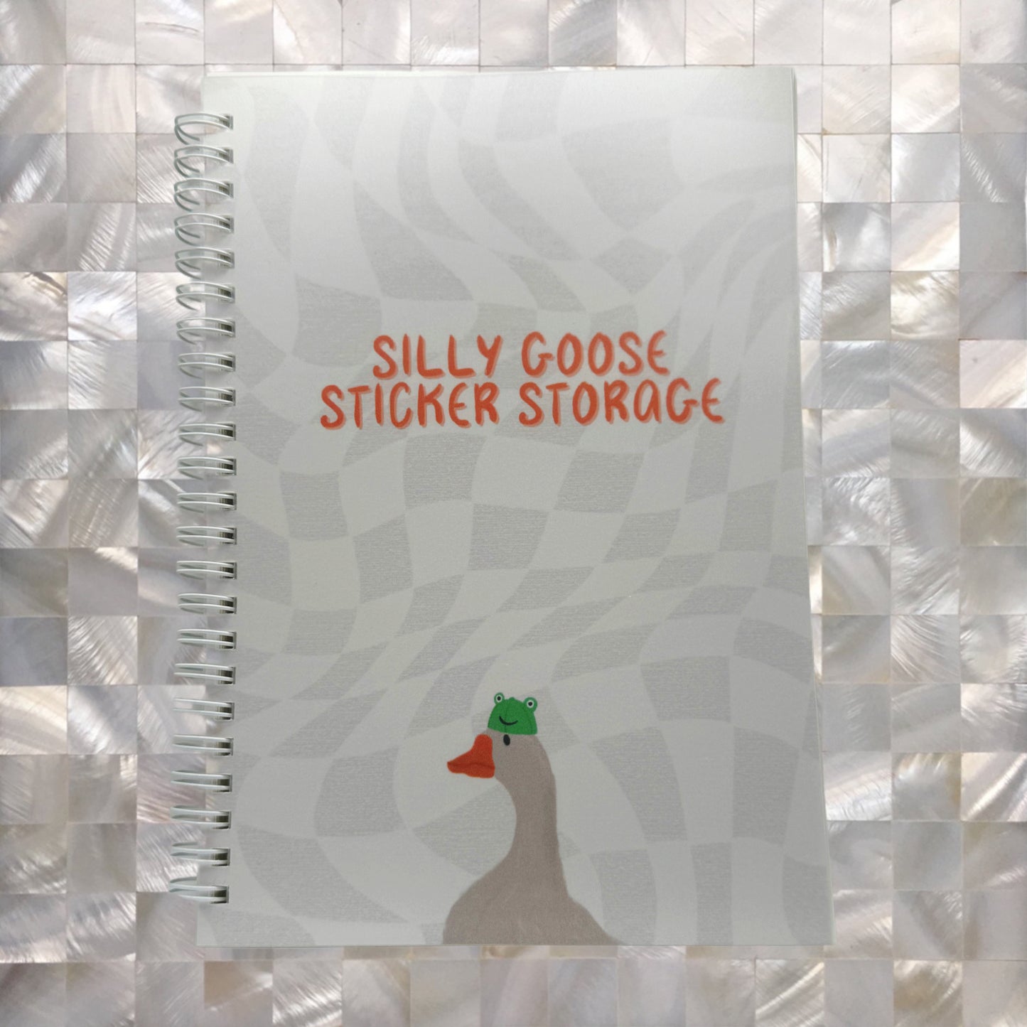 Silly Goose Sticker Storage - Reusable Sticker Book